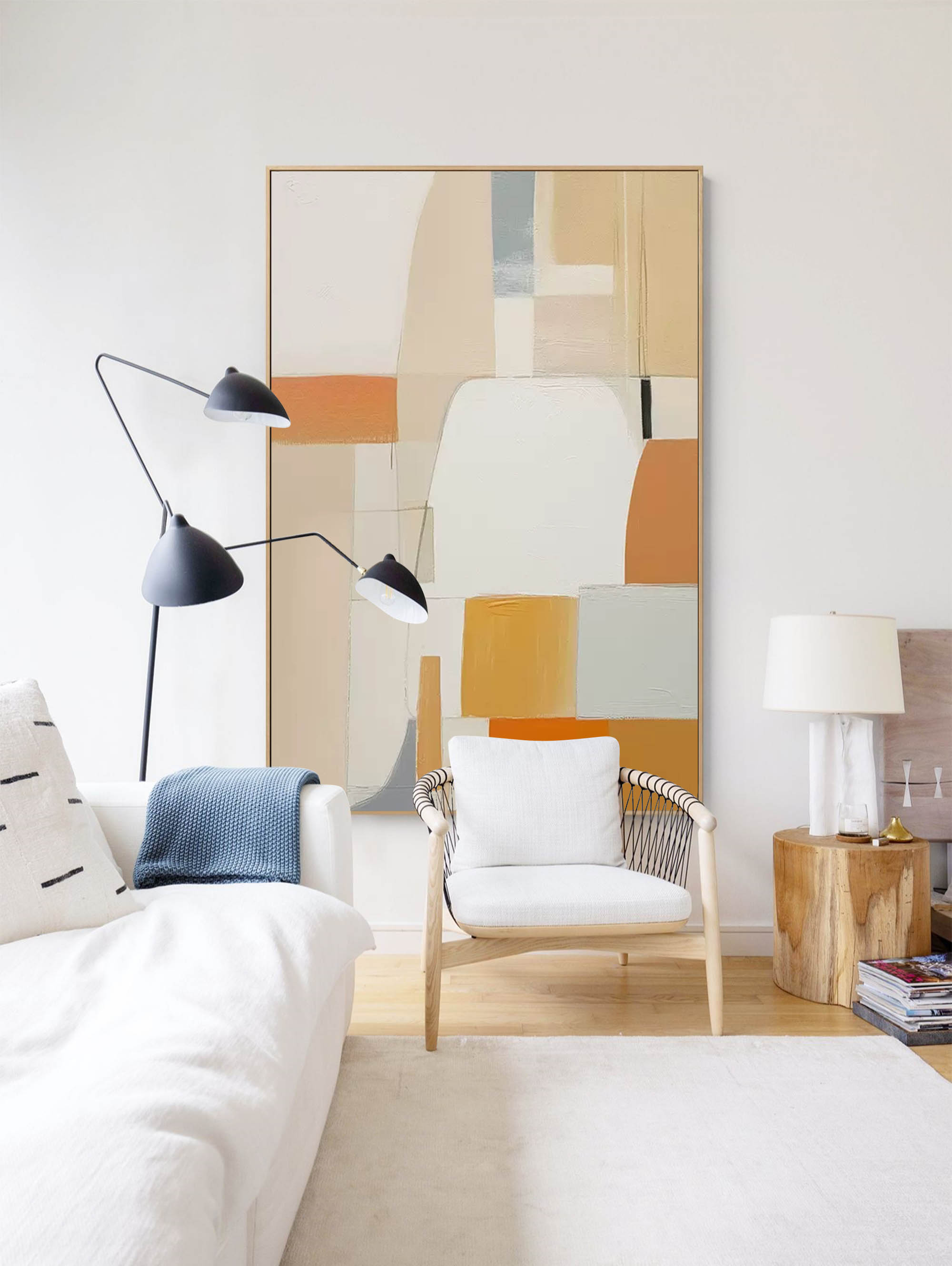 Geometric Canvas Art #GE009