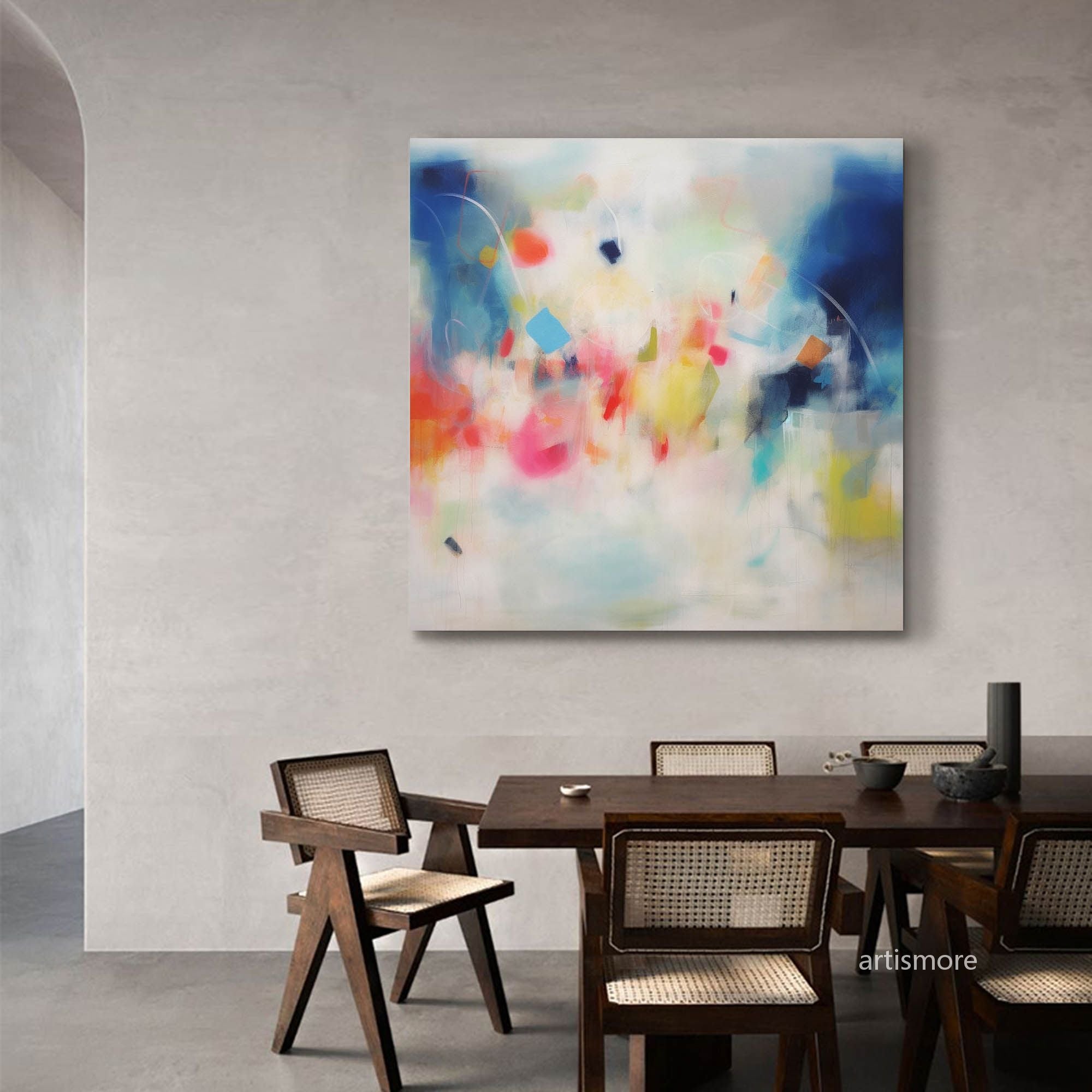 Abstract Canvas Art #AB198