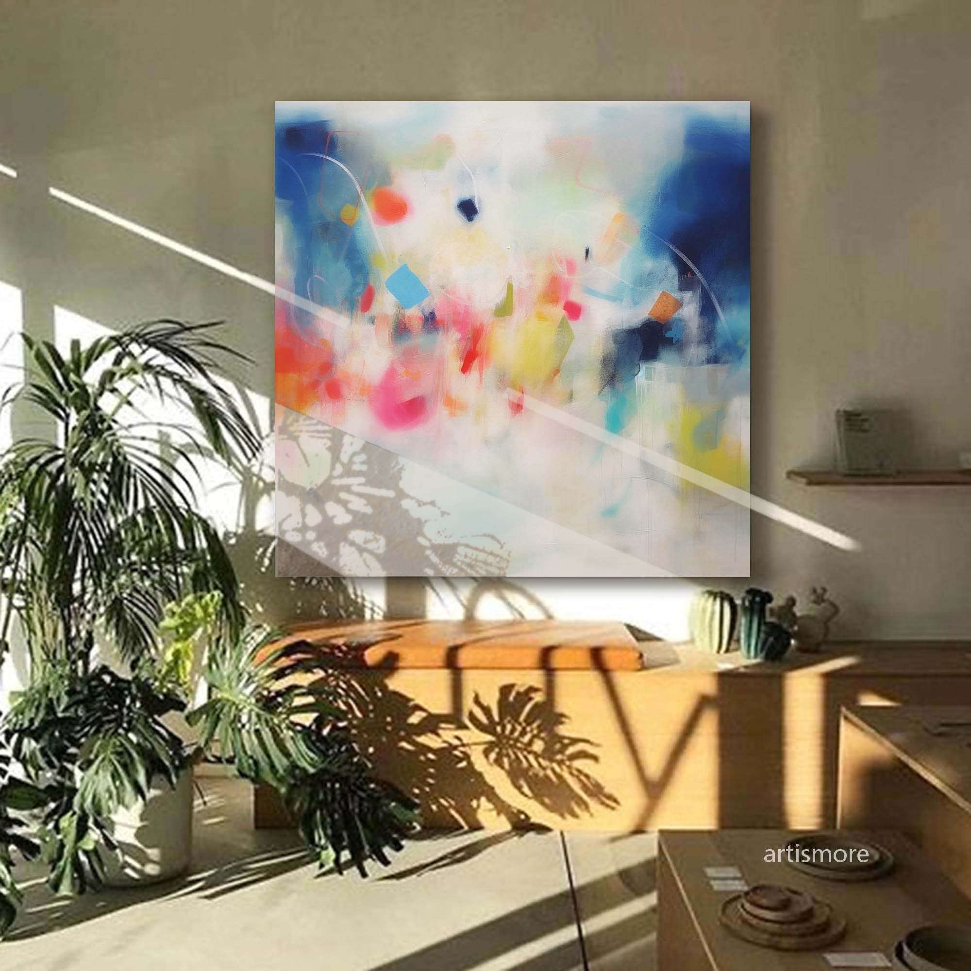 Abstract Canvas Art #AB198