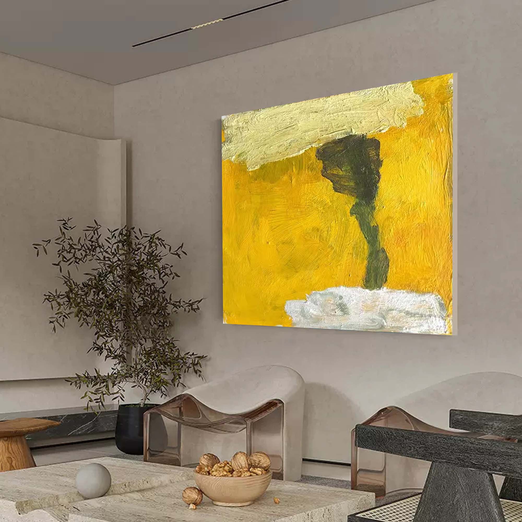Abstract Canvas Art #AB124