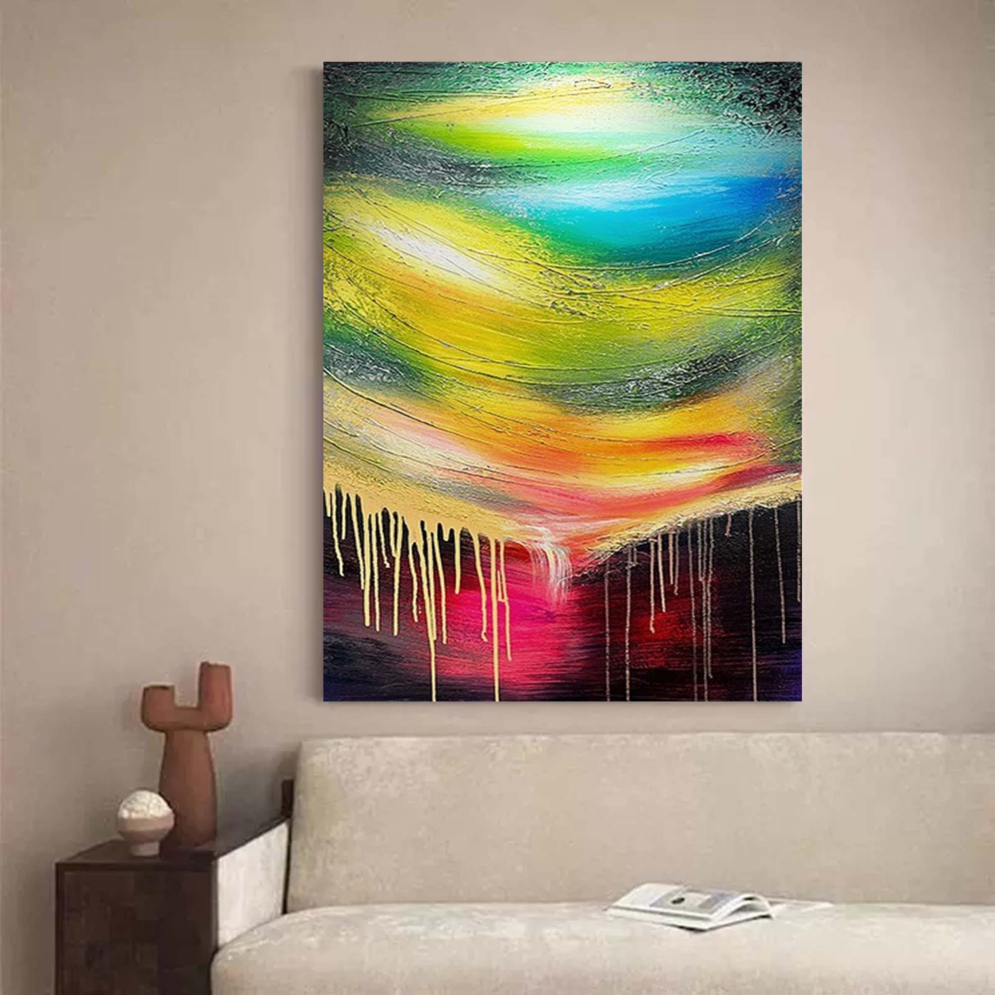 Abstract Canvas Art #AB011