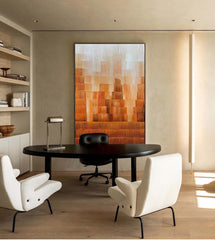 Abstract Canvas Art #AB096