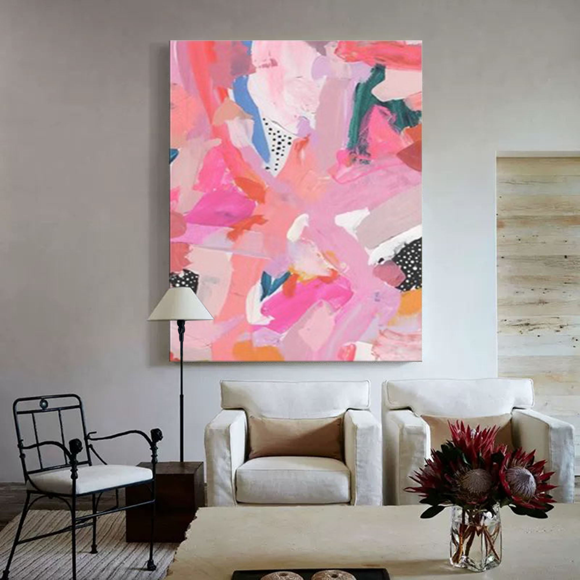 Abstract Canvas Art #AB104