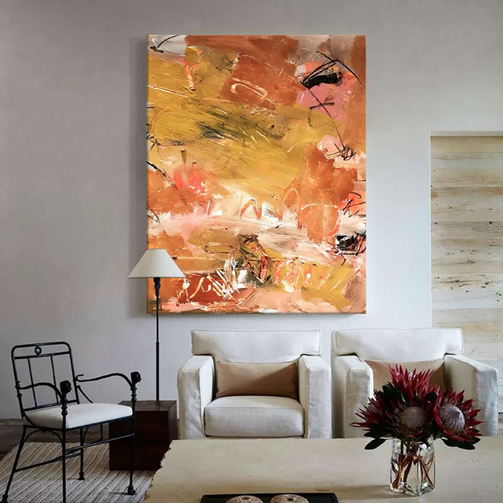Abstract Canvas Art #AB086