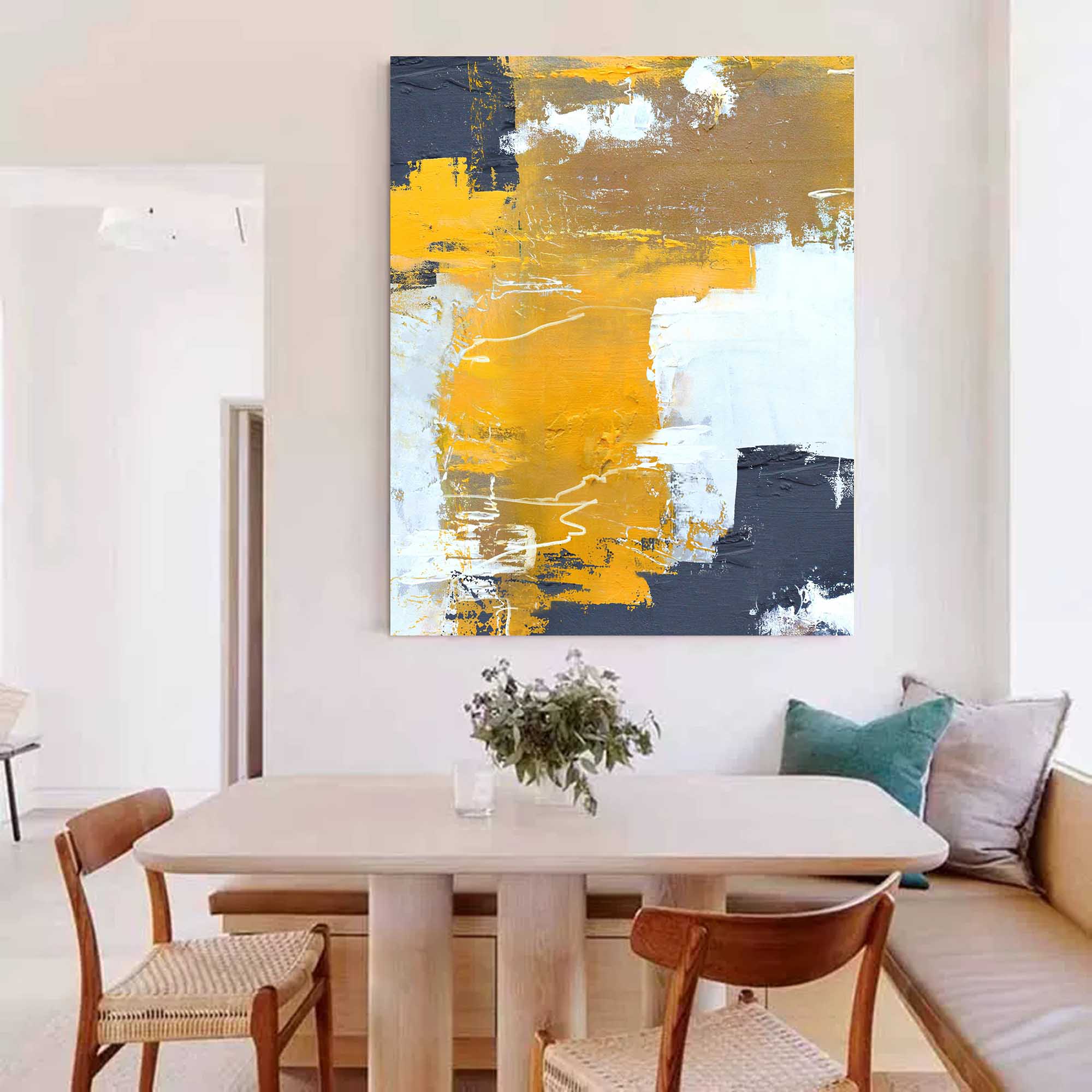 Abstract Canvas Art #AB117