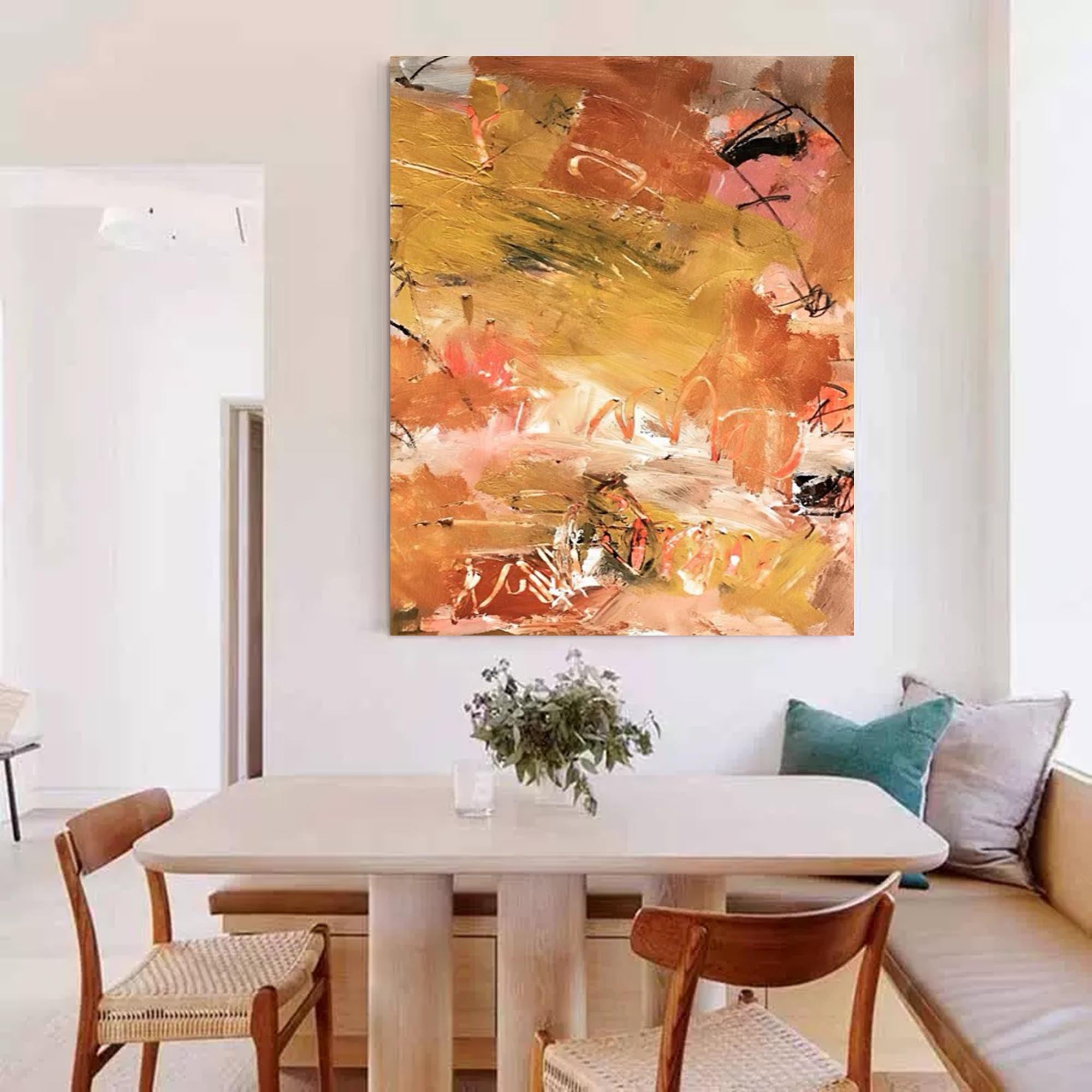 Abstract Canvas Art #AB086