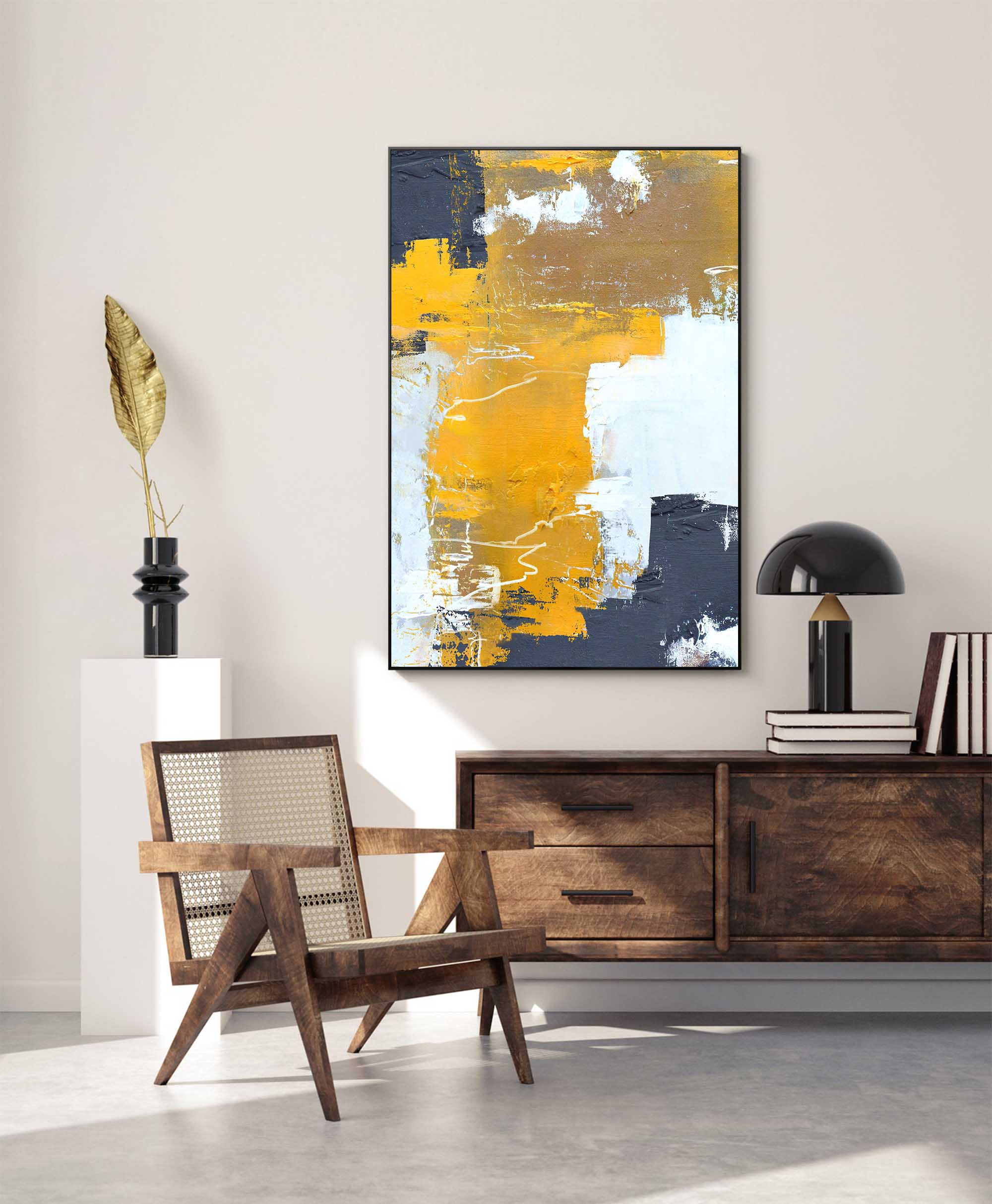 Abstract Canvas Art #AB117