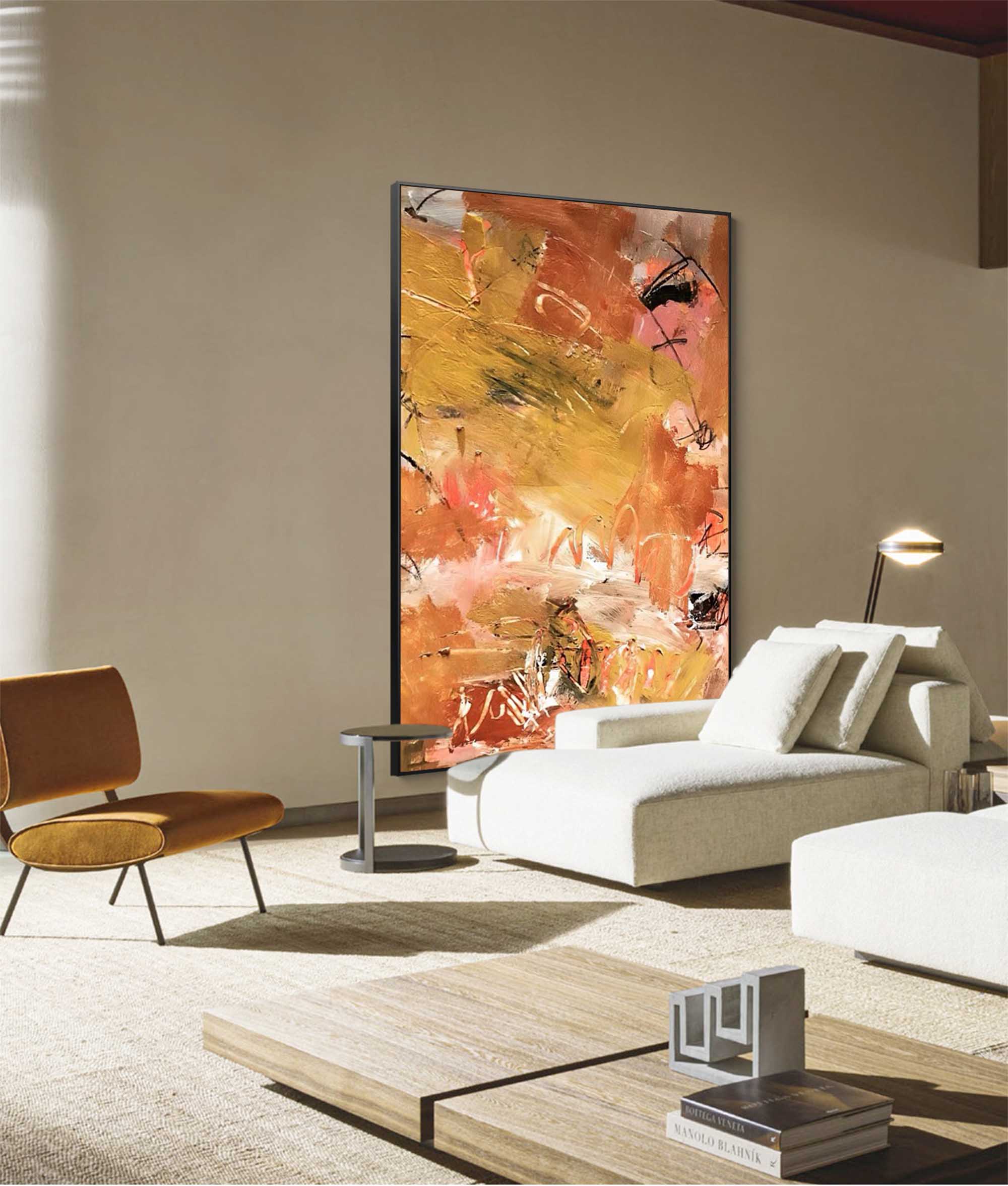 Abstract Canvas Art #AB086