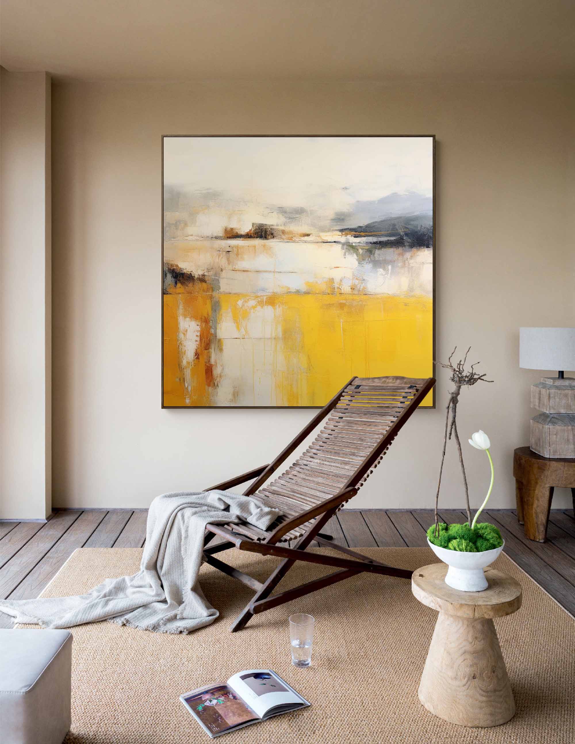 Abstract Canvas Art #AB056