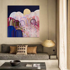 Abstract Canvas Art #AB045