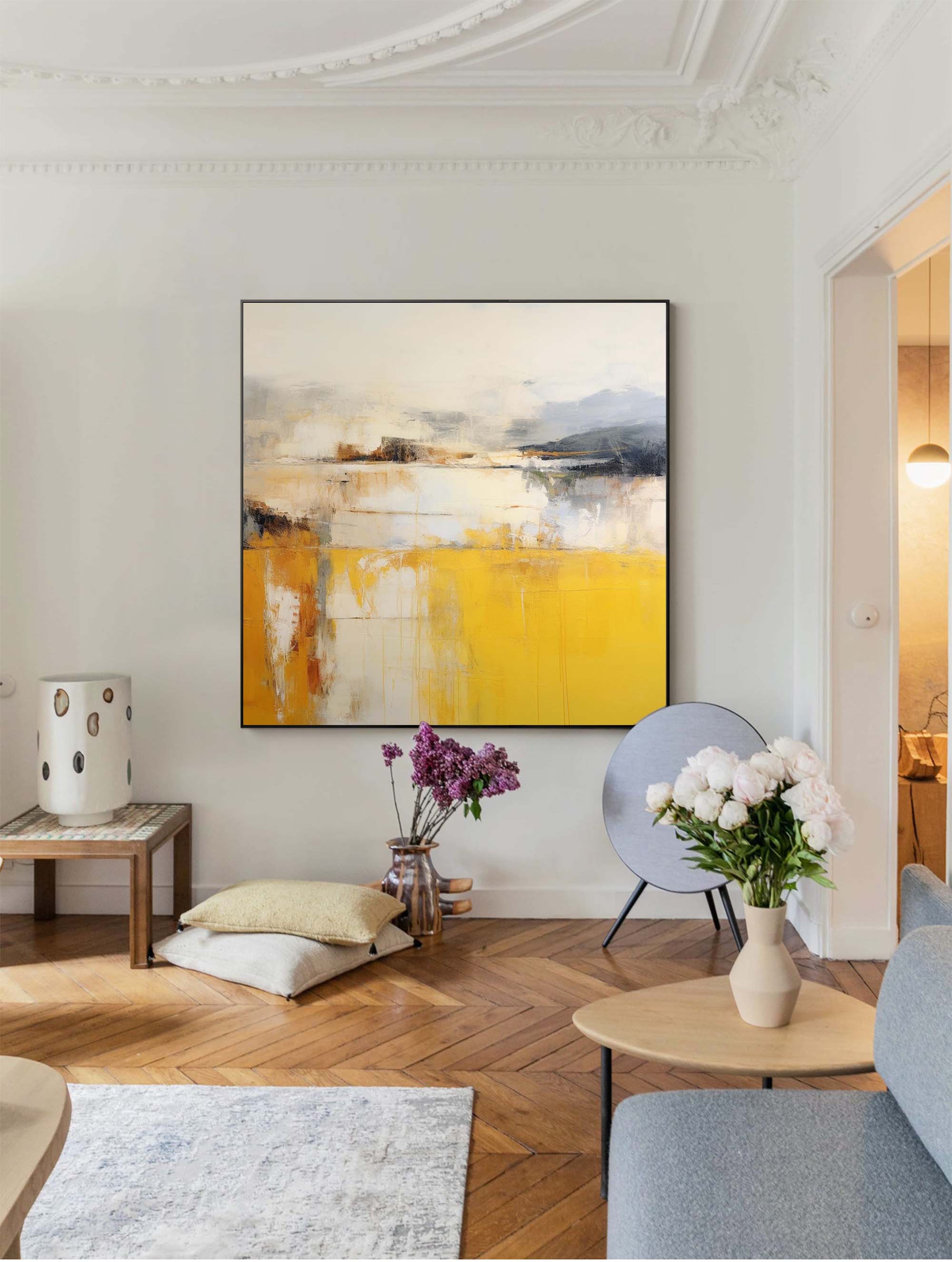 Abstract Canvas Art #AB056