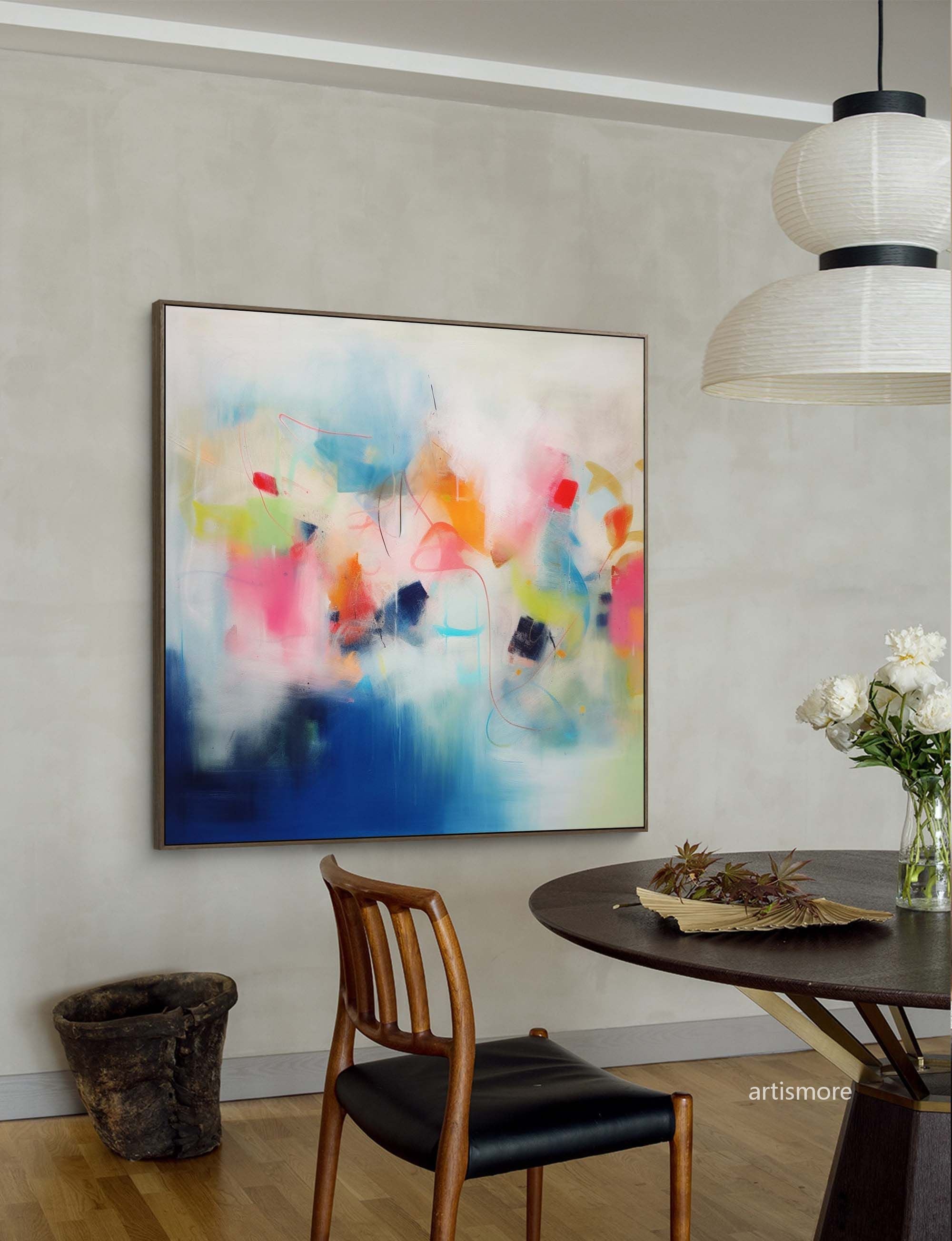 Abstract Canvas Art #AB199
