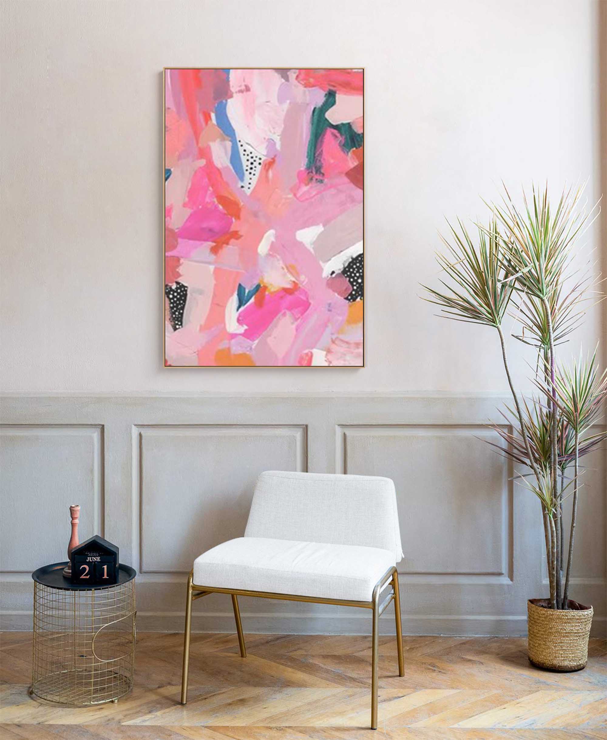 Abstract Canvas Art #AB104