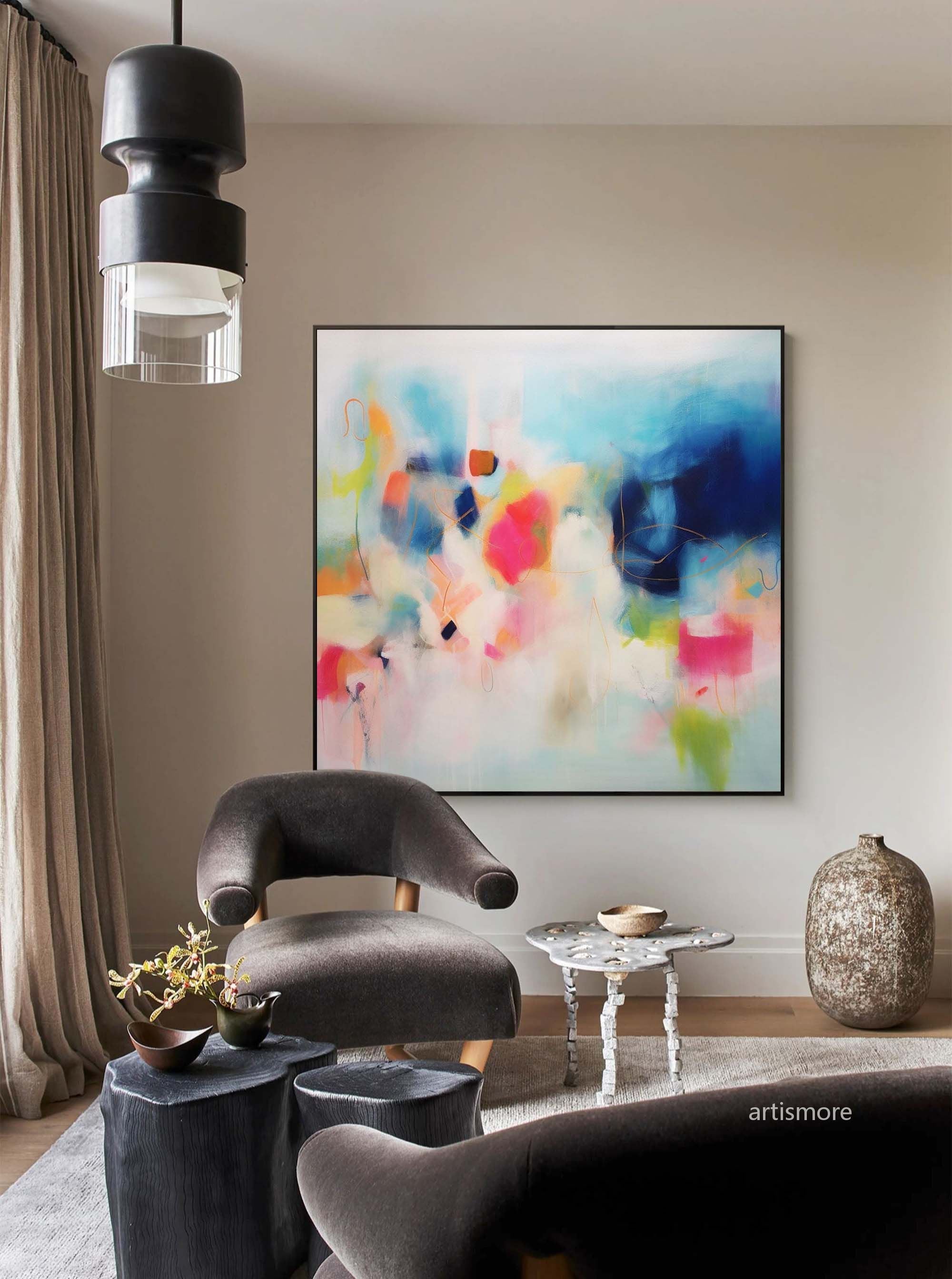 Abstract Canvas Art #AB200