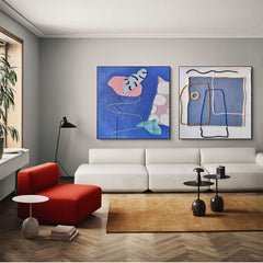 Abstract Canvas Art #AB053
