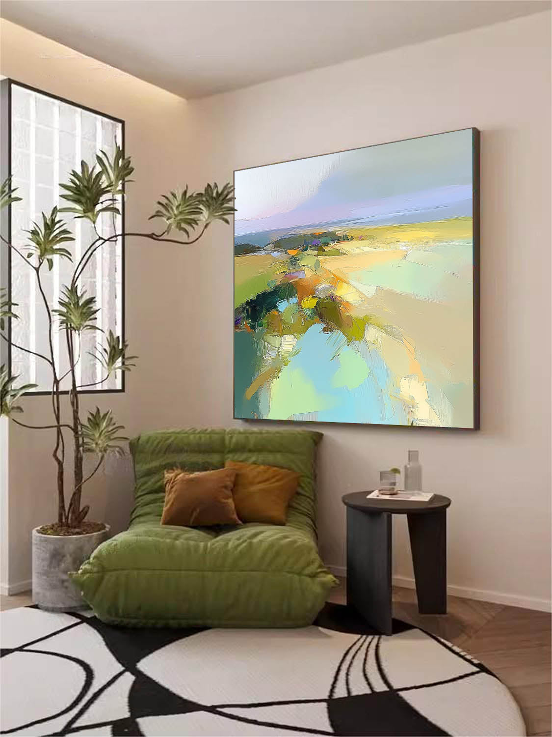 Abstract Canvas Art #AB692