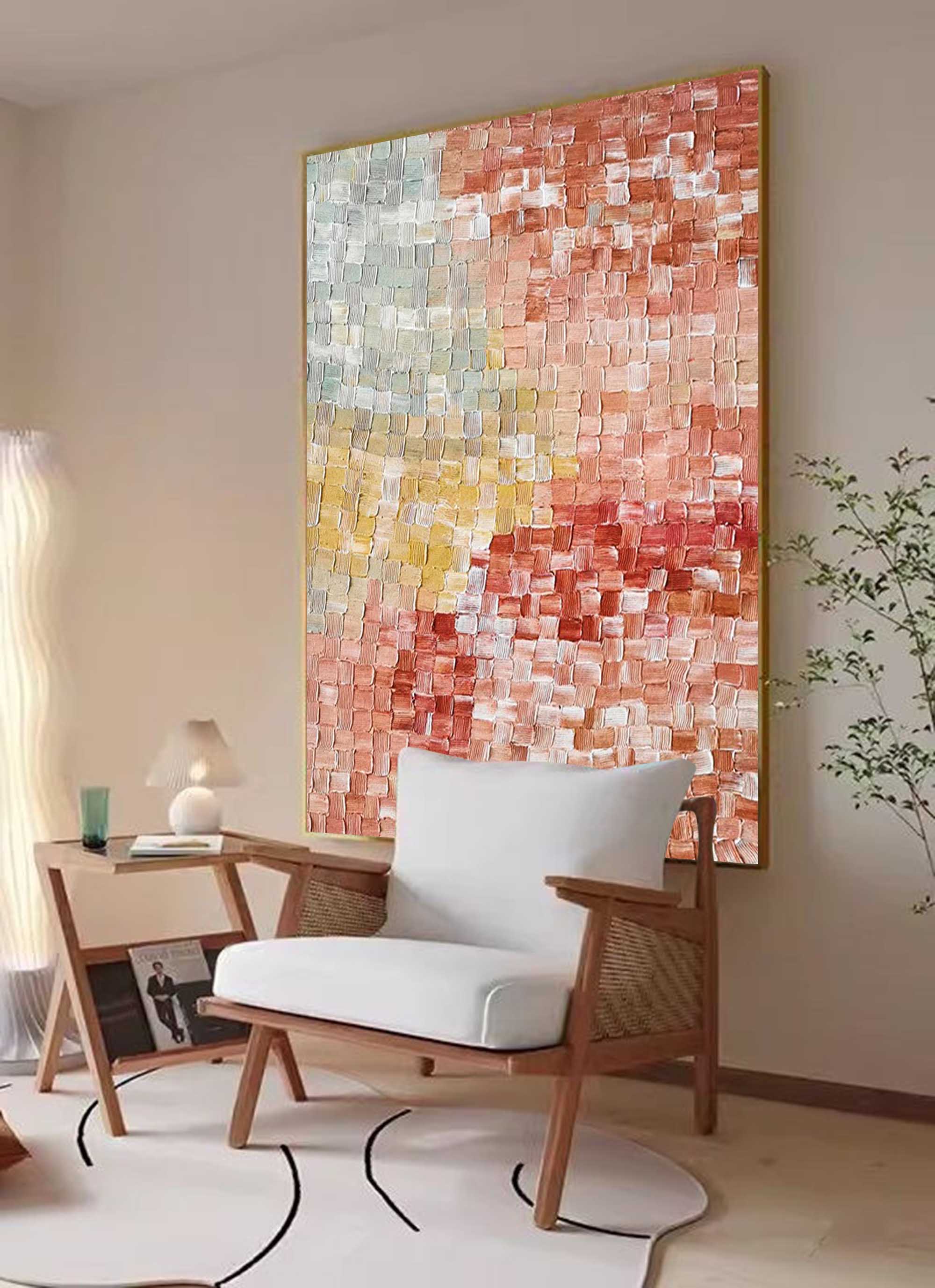 Abstract Canvas Art #AB021