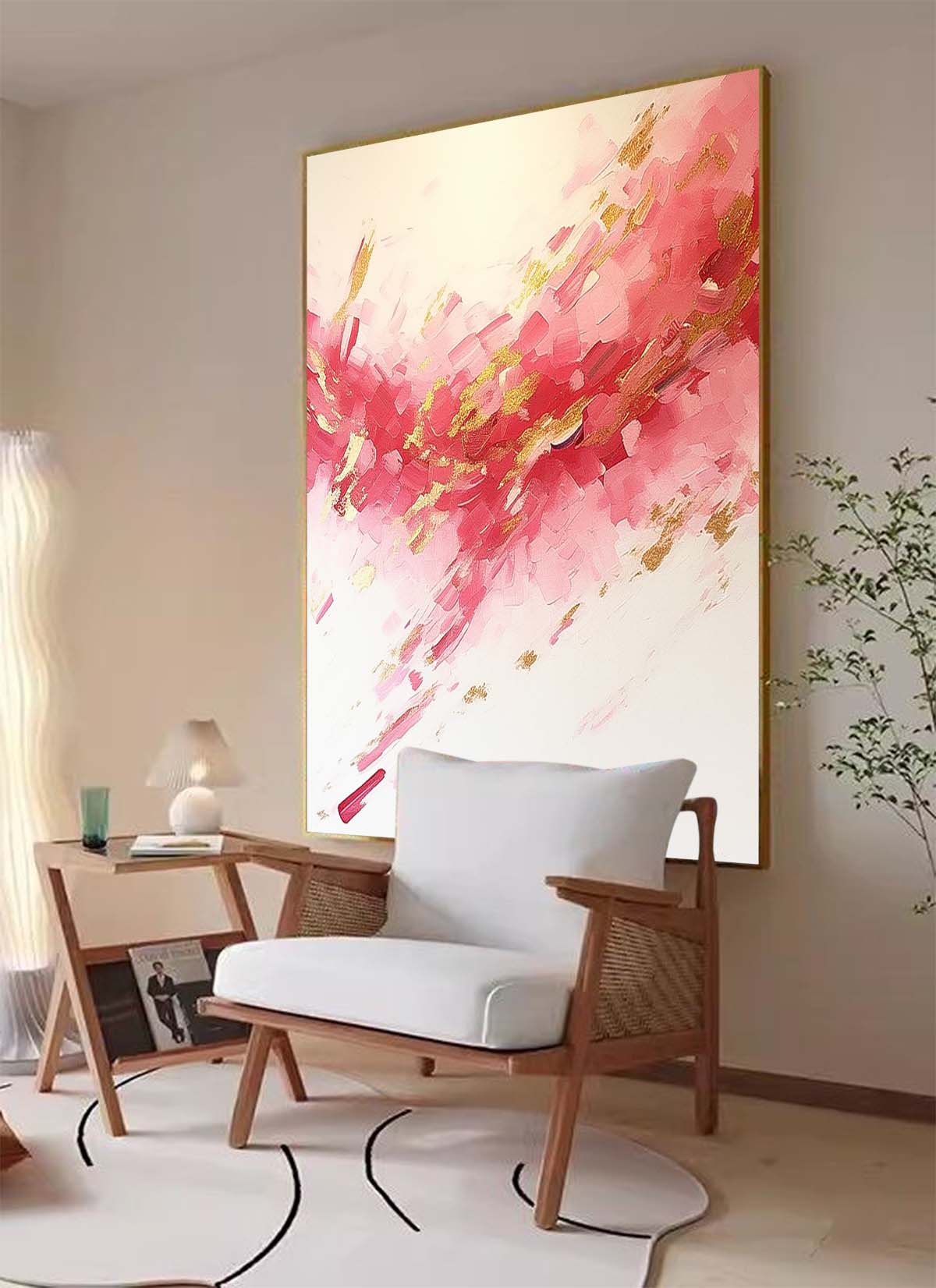 Abstract Canvas Art #AB593