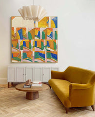 Abstract Canvas Wall Art #aa006
