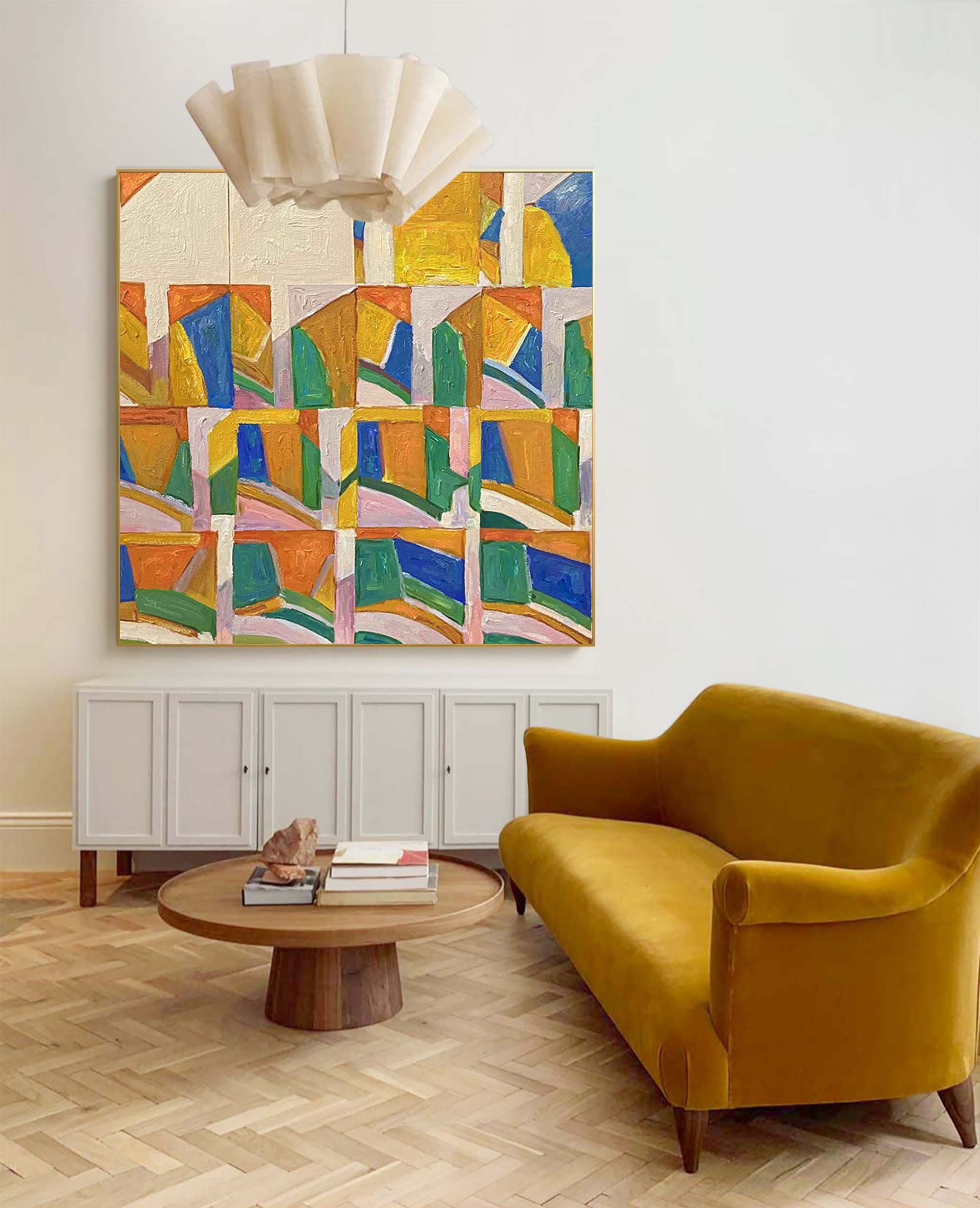 Abstract Canvas Art #AB006