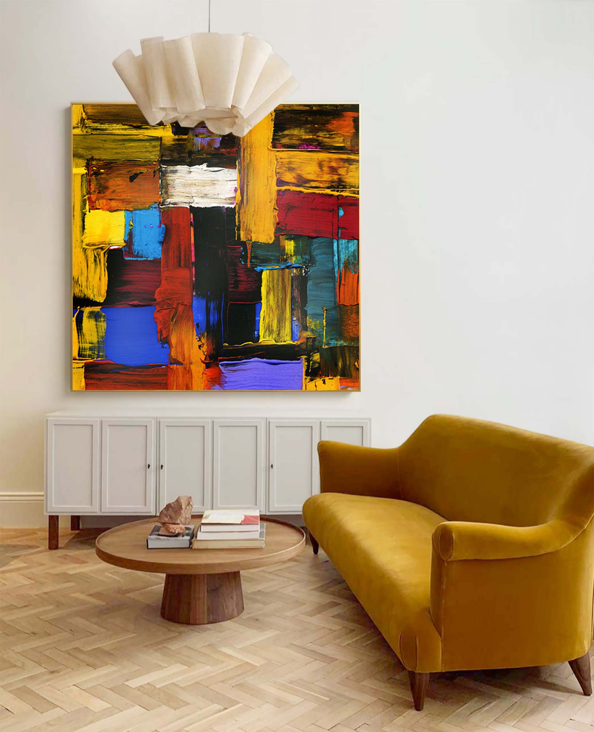 Abstract Canvas Art #AB014