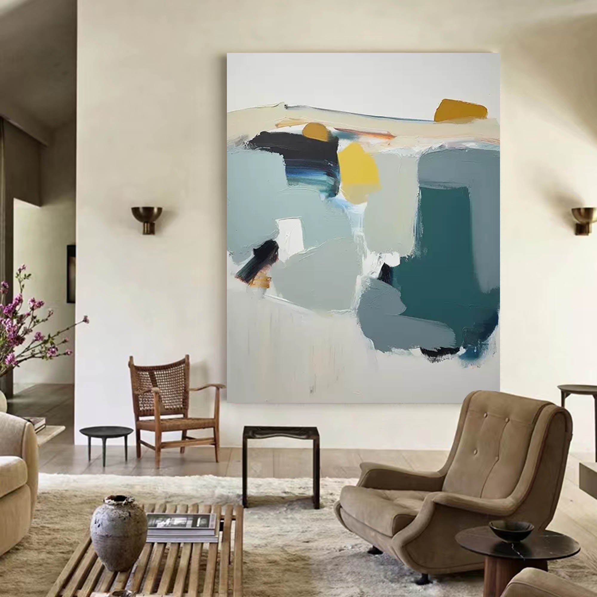 Abstract Canvas Art #AB229