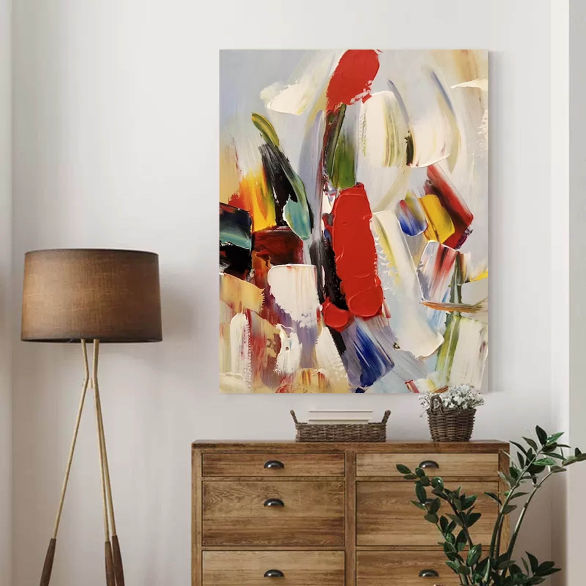 Abstract Canvas Art #AB098