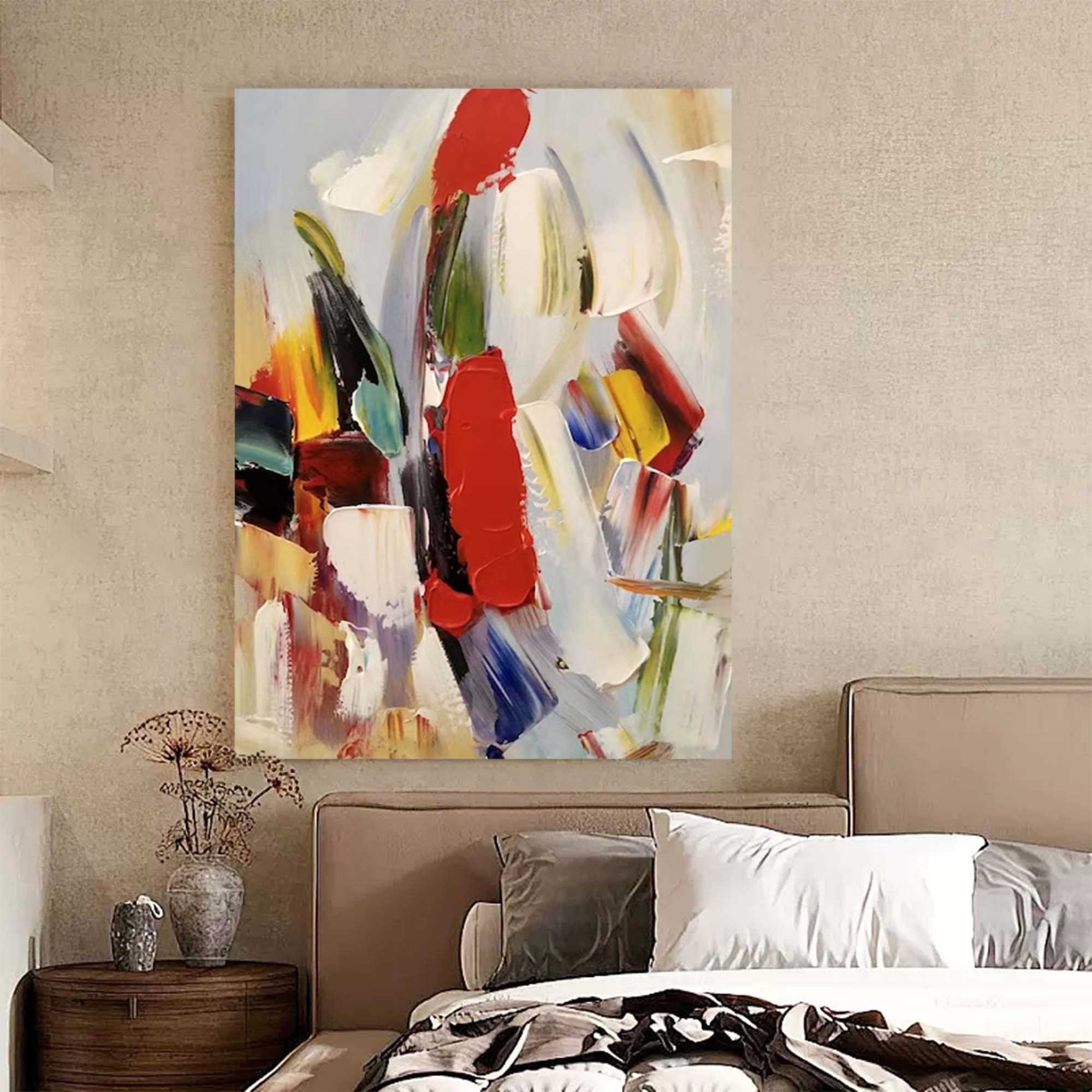 Abstract Canvas Art #AB098