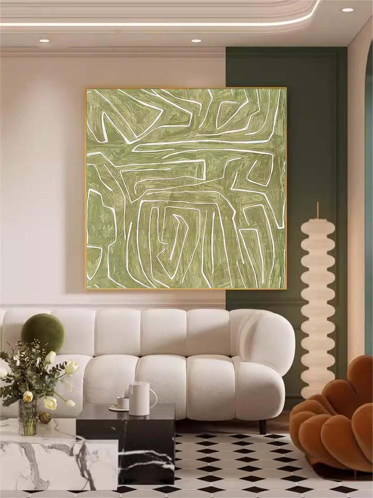 Minimalist Canvas Art #MI099