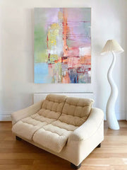 Abstract Canvas Art #AB079