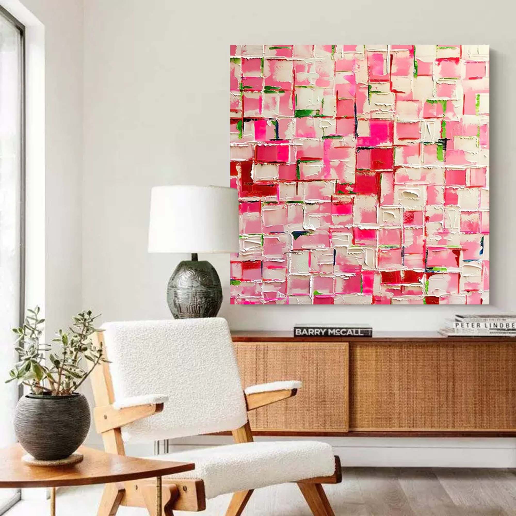 Abstract Canvas Art #AB107