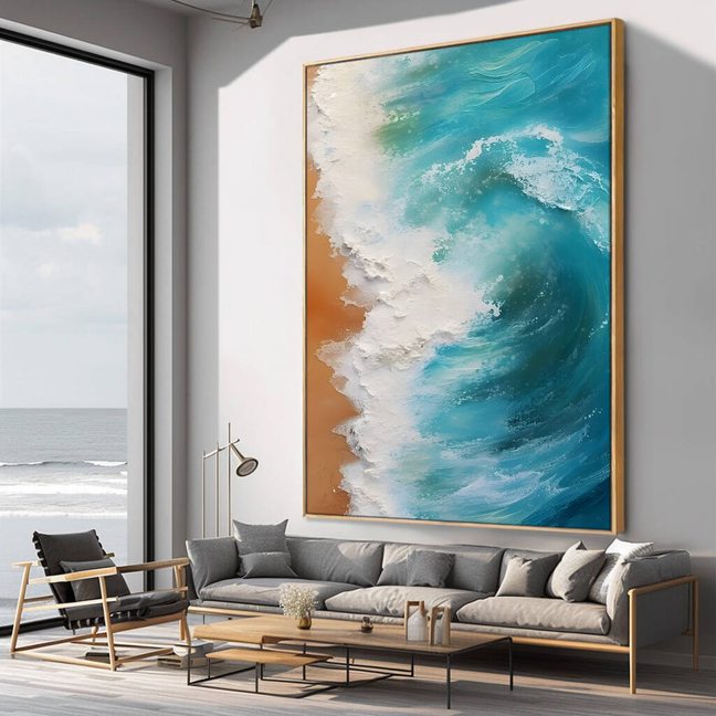 Beach & Ocean Canvas Art #BE036