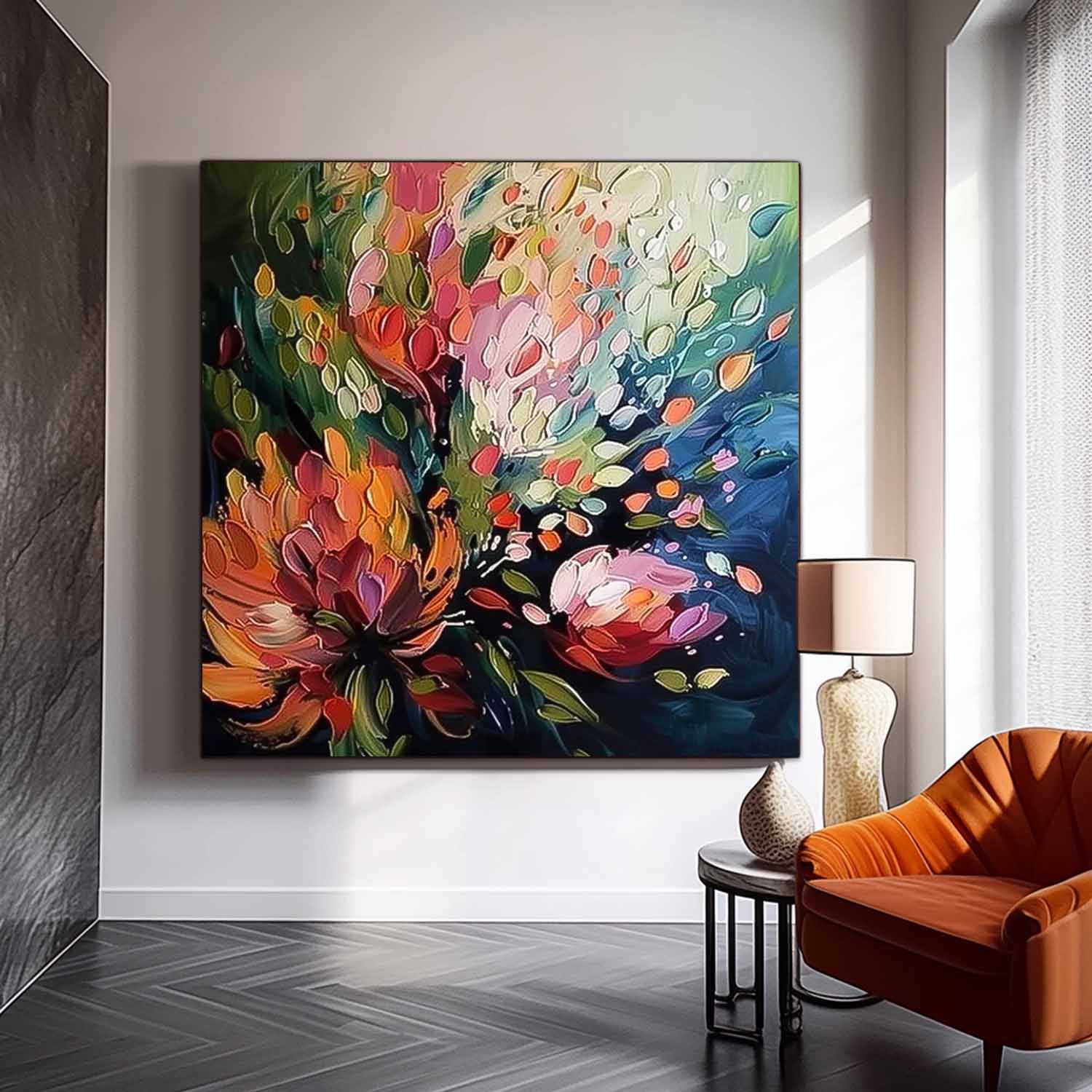 Flower Canvas Art #FL157
