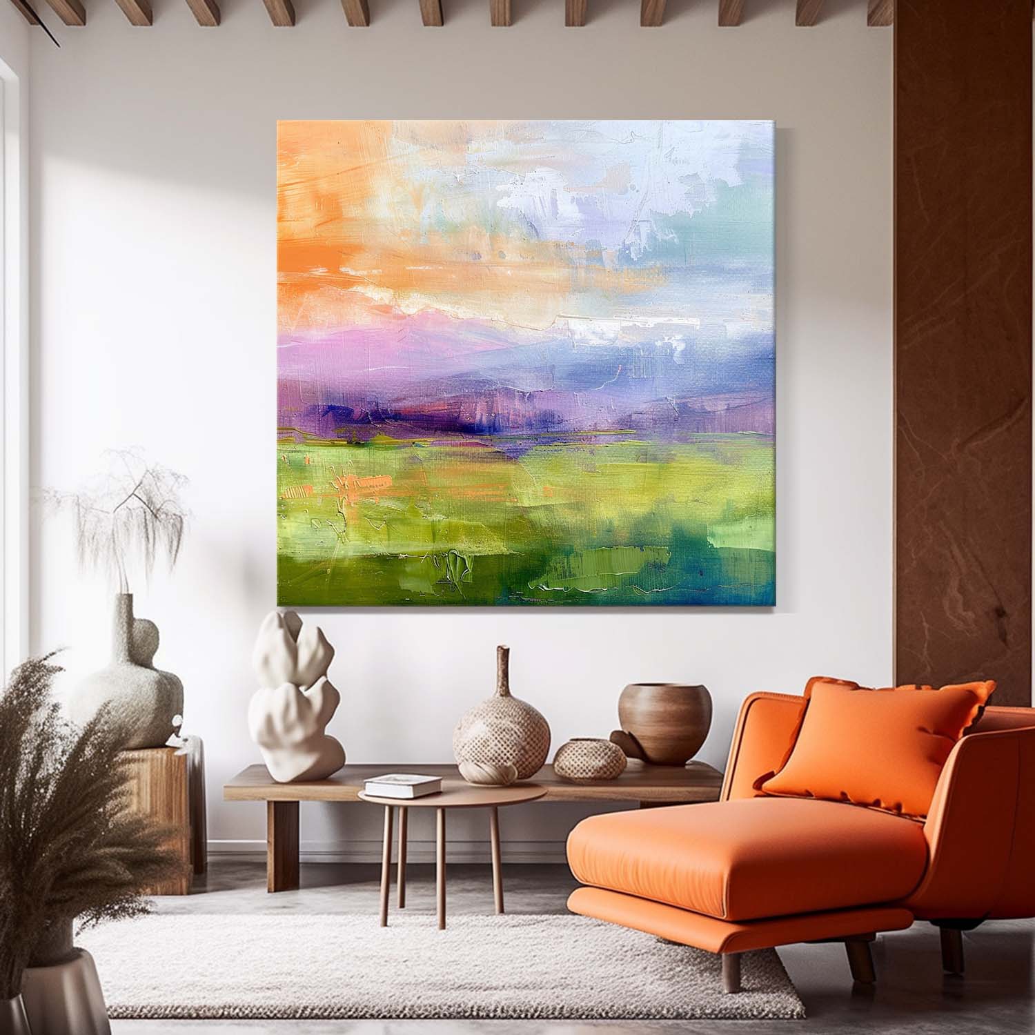 Abstract Canvas Art #AB653