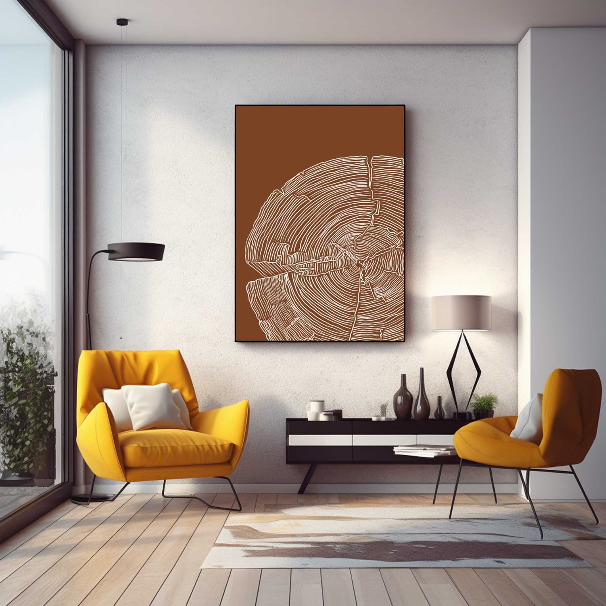 Abstract Canvas Art #AB401