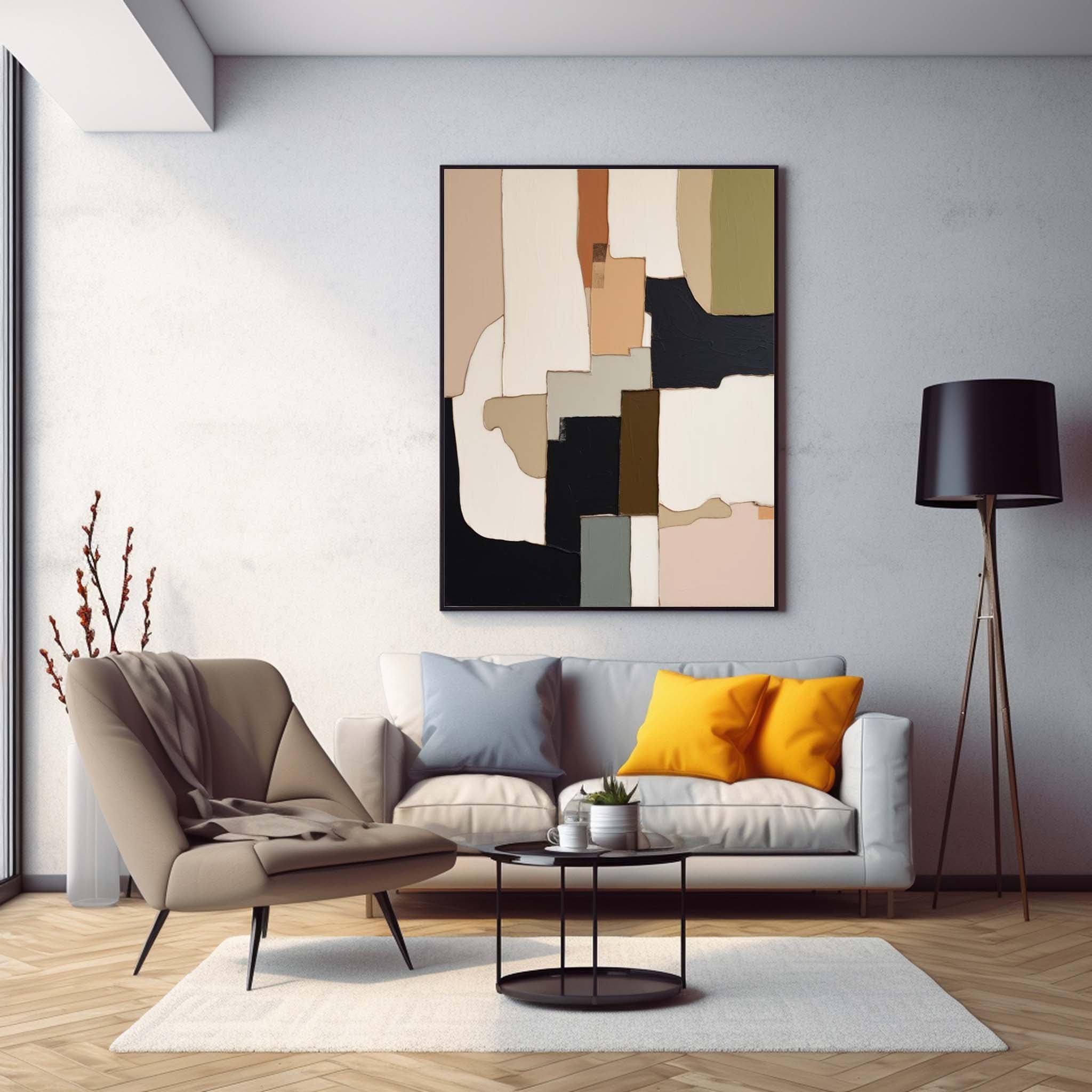 Abstract Canvas Art #AB346