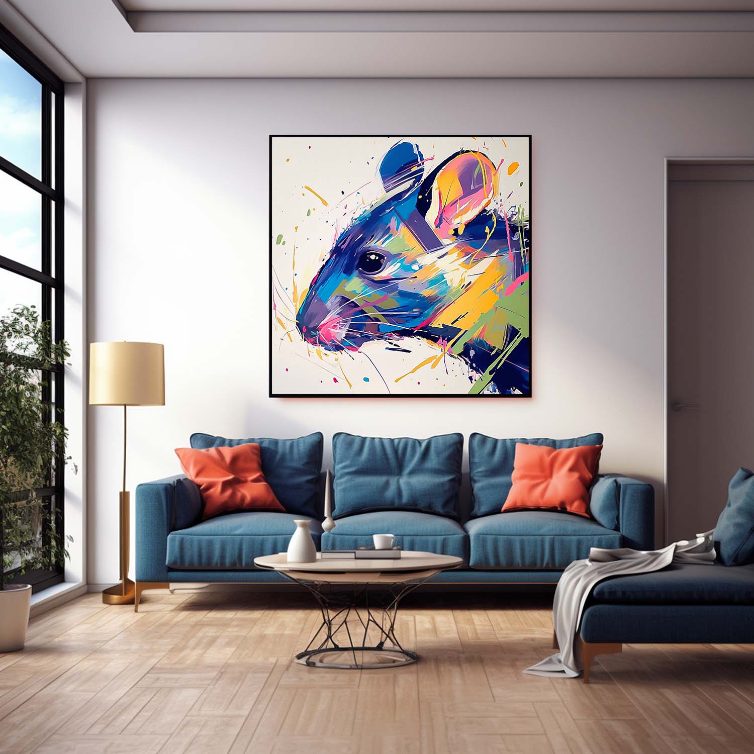Animal Canvas Art #AN097