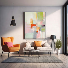 Abstract Canvas Art #AB352