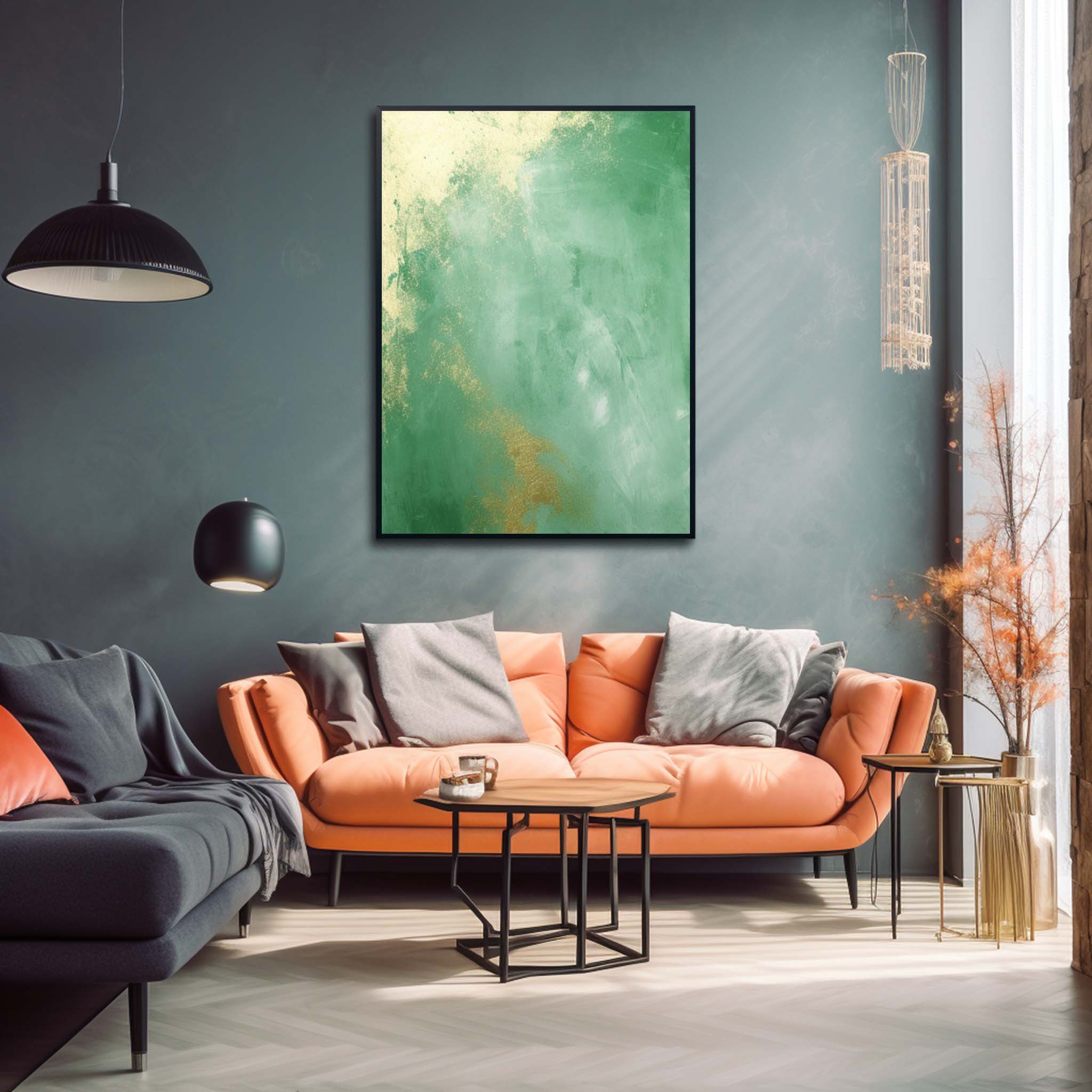 Abstract Canvas Art #AB351