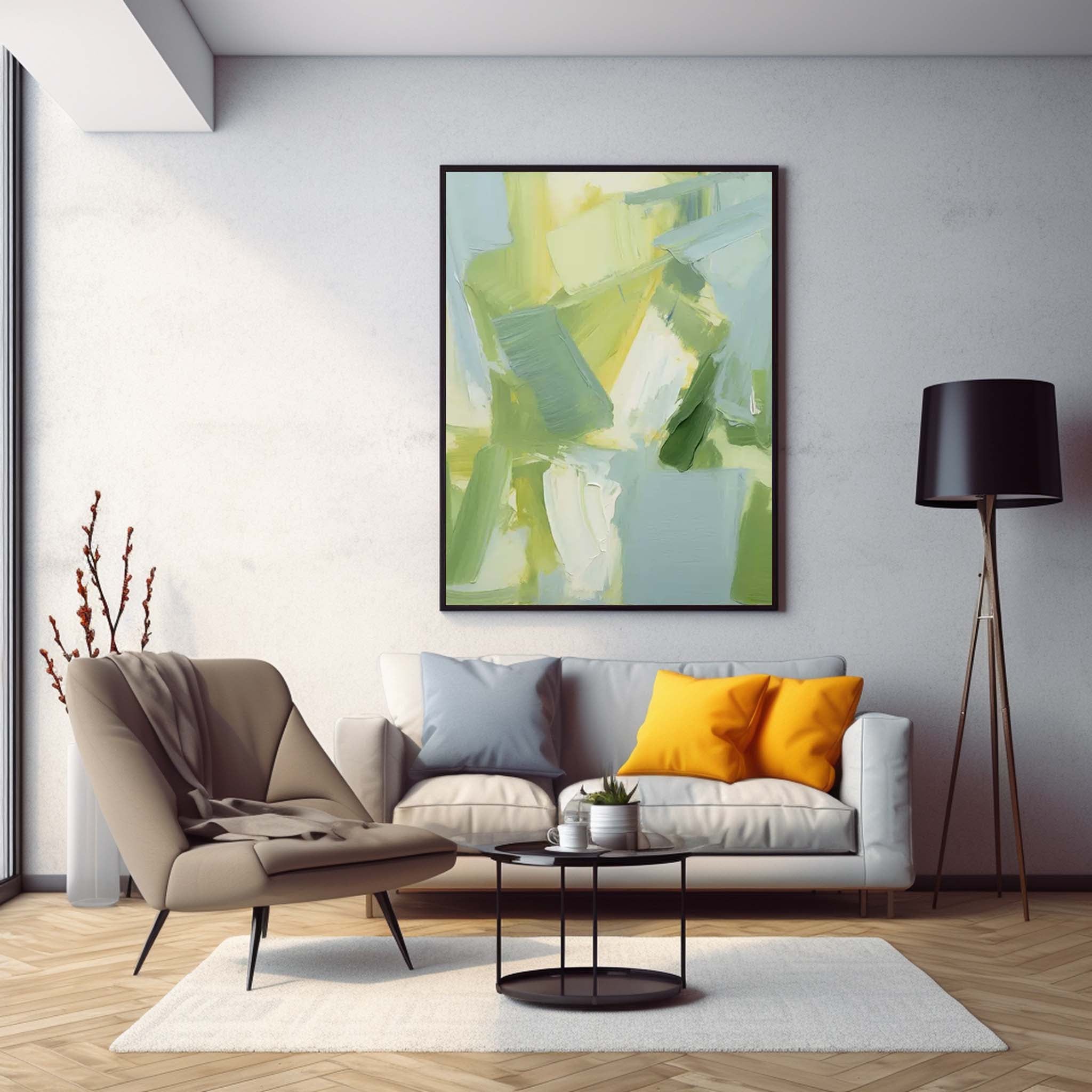Abstract Canvas Art #AB301