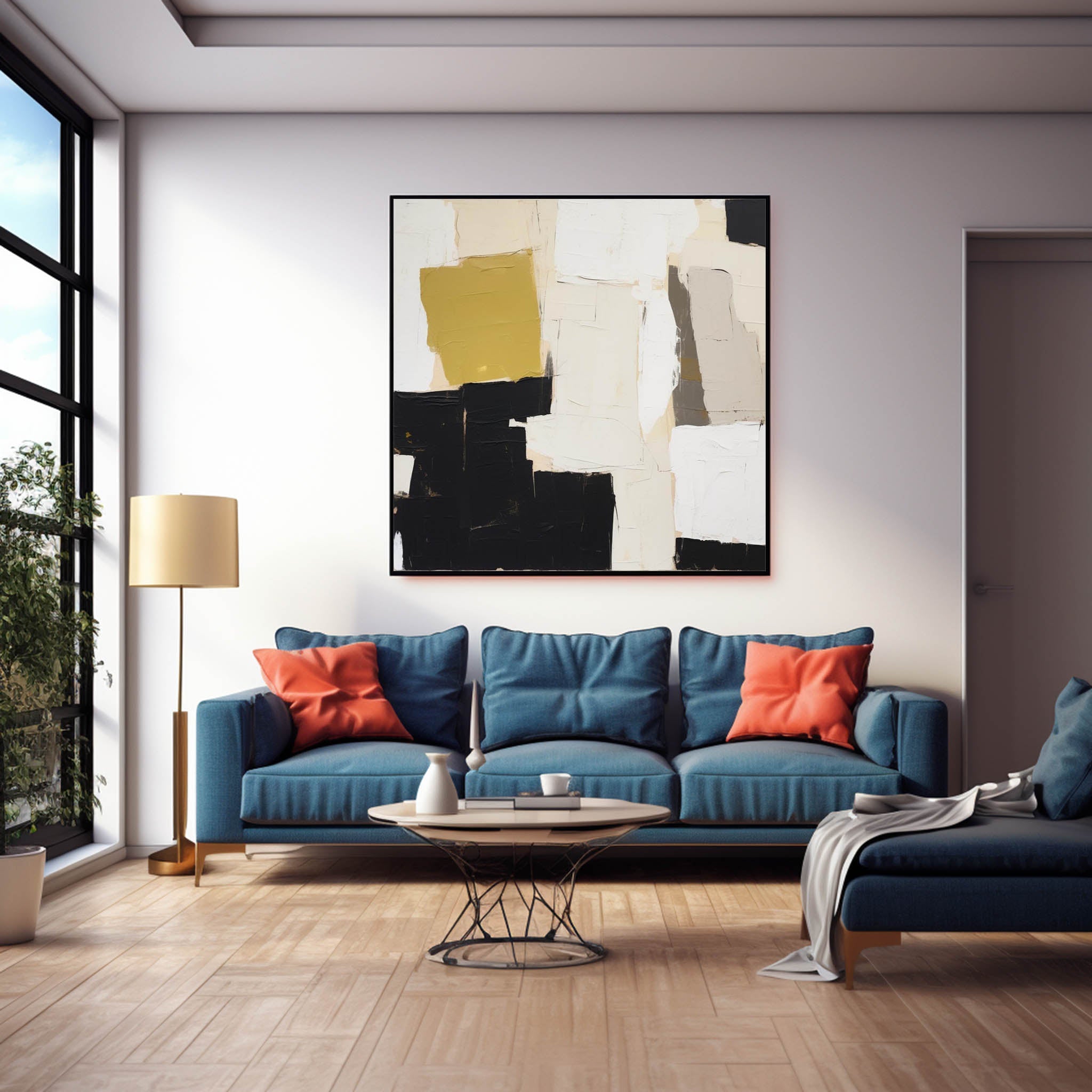 Abstract Canvas Art #AB331