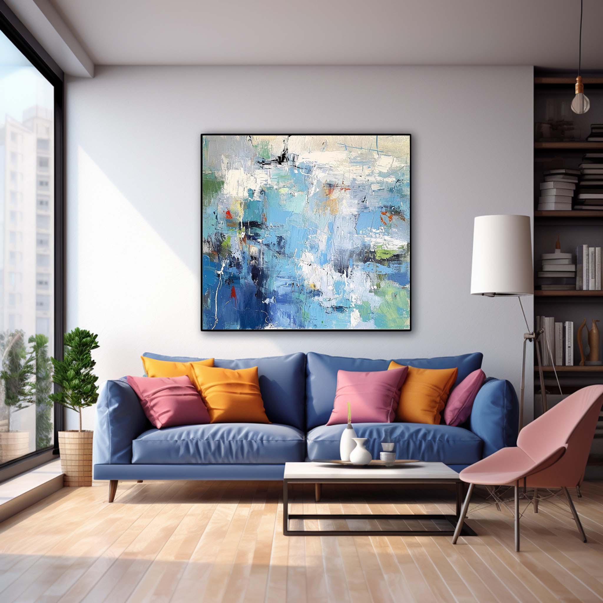Abstract Canvas Art #AB371