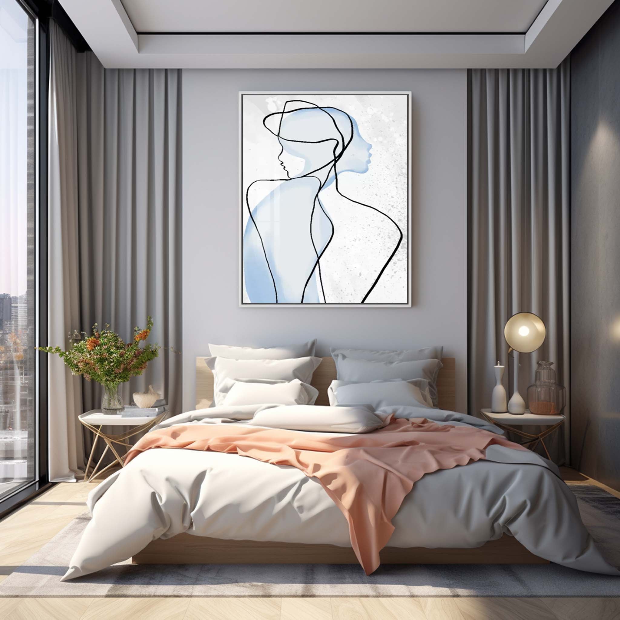 Abstract Canvas Art #AB410