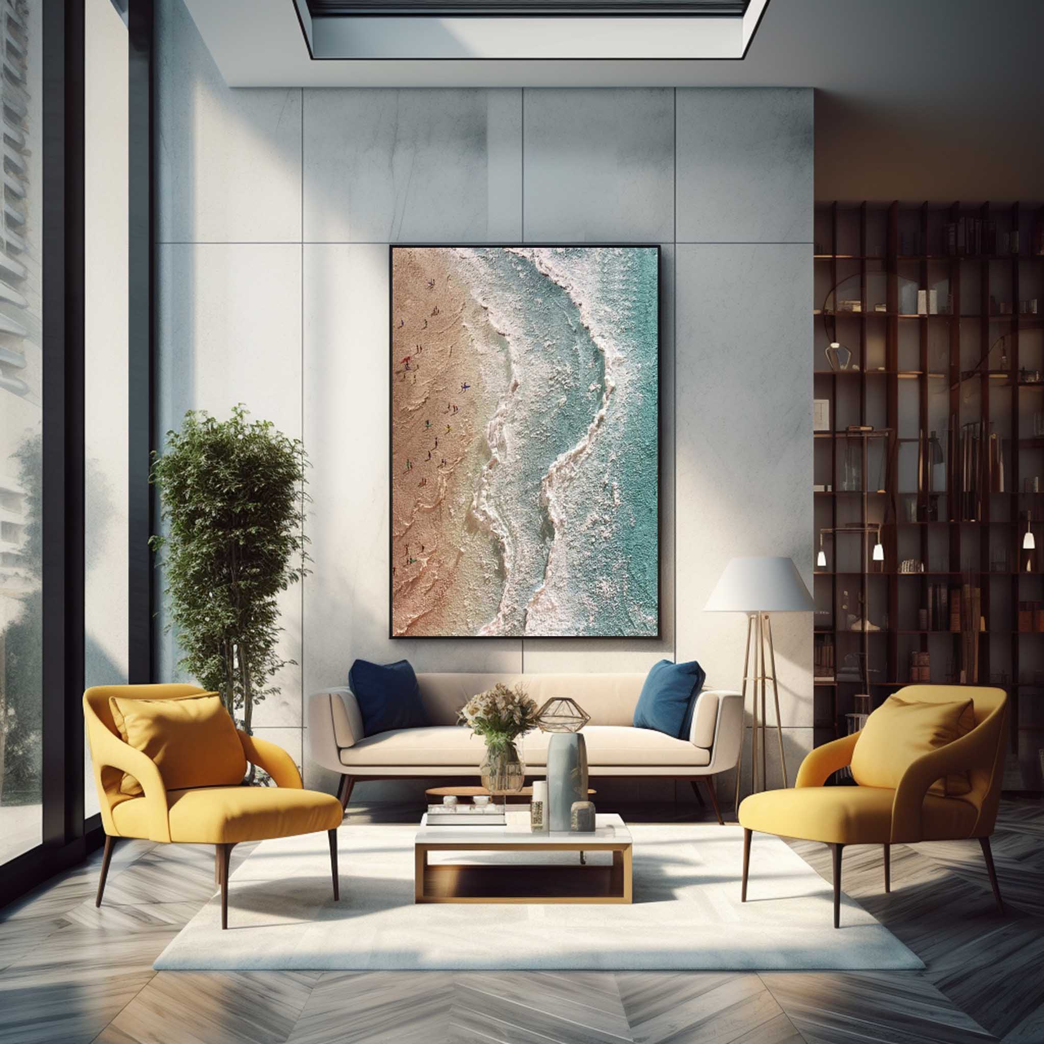 Beach & Ocean Canvas Art #BE016