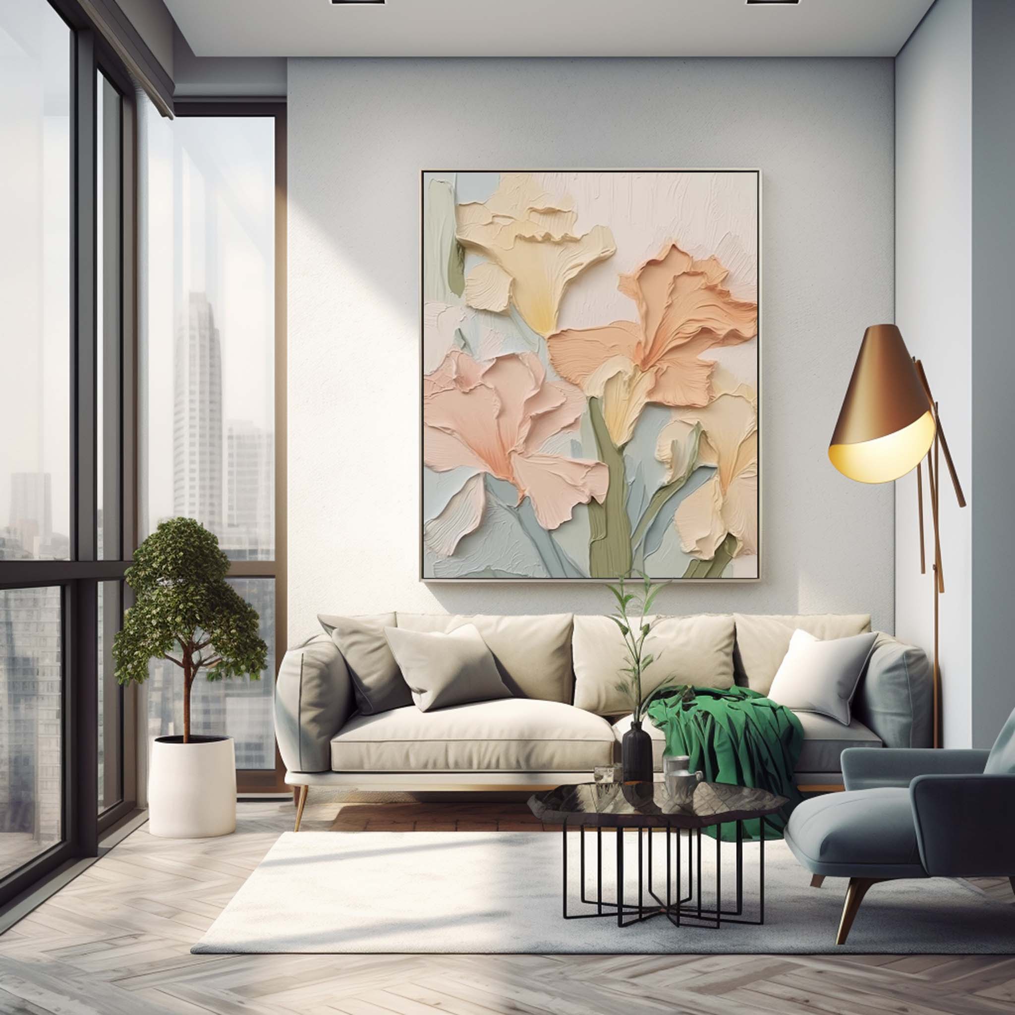 Flower Canvas Art #FL028