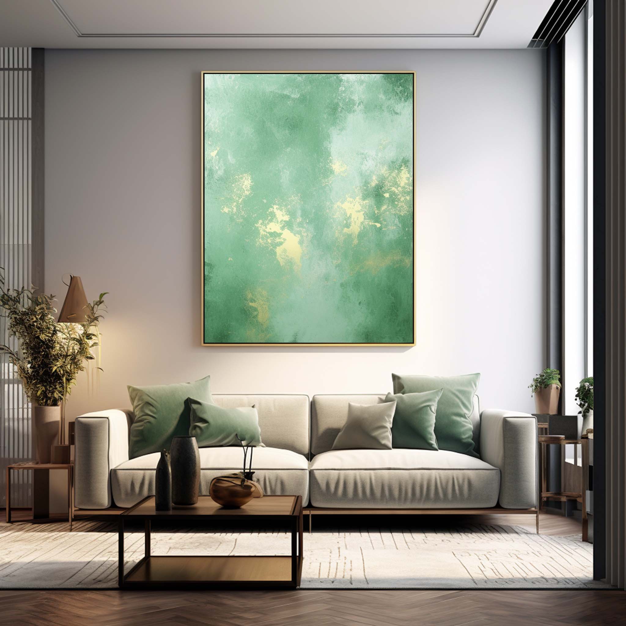 Abstract Canvas Art #AB348