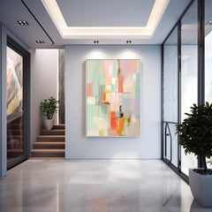 Abstract Canvas Art #AB357