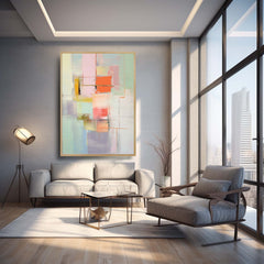 Abstract Canvas Art #AB353