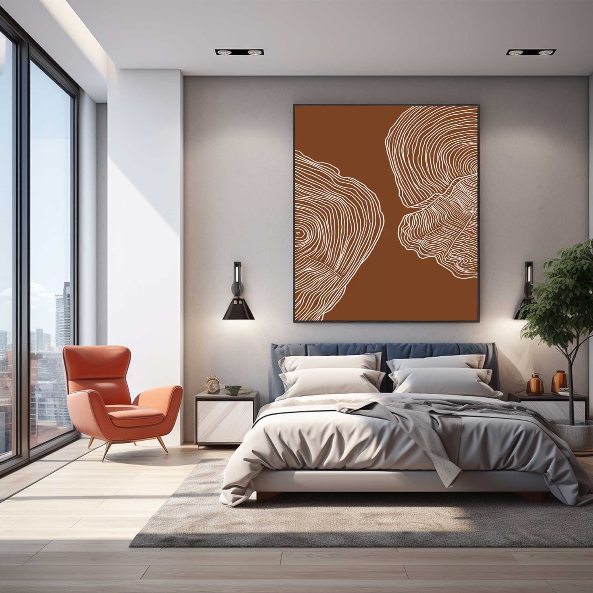 Abstract Canvas Art #AB402