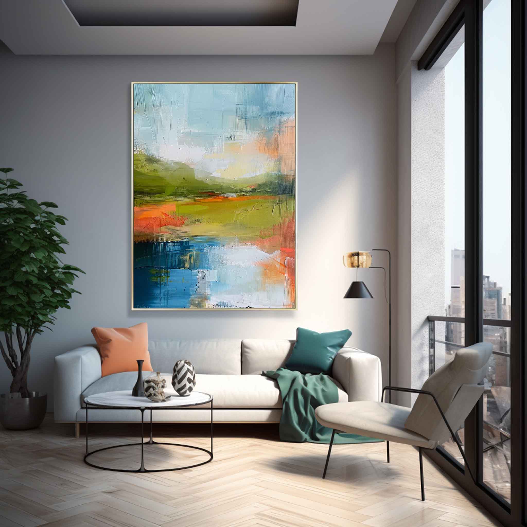 Abstract Canvas Art #AB624